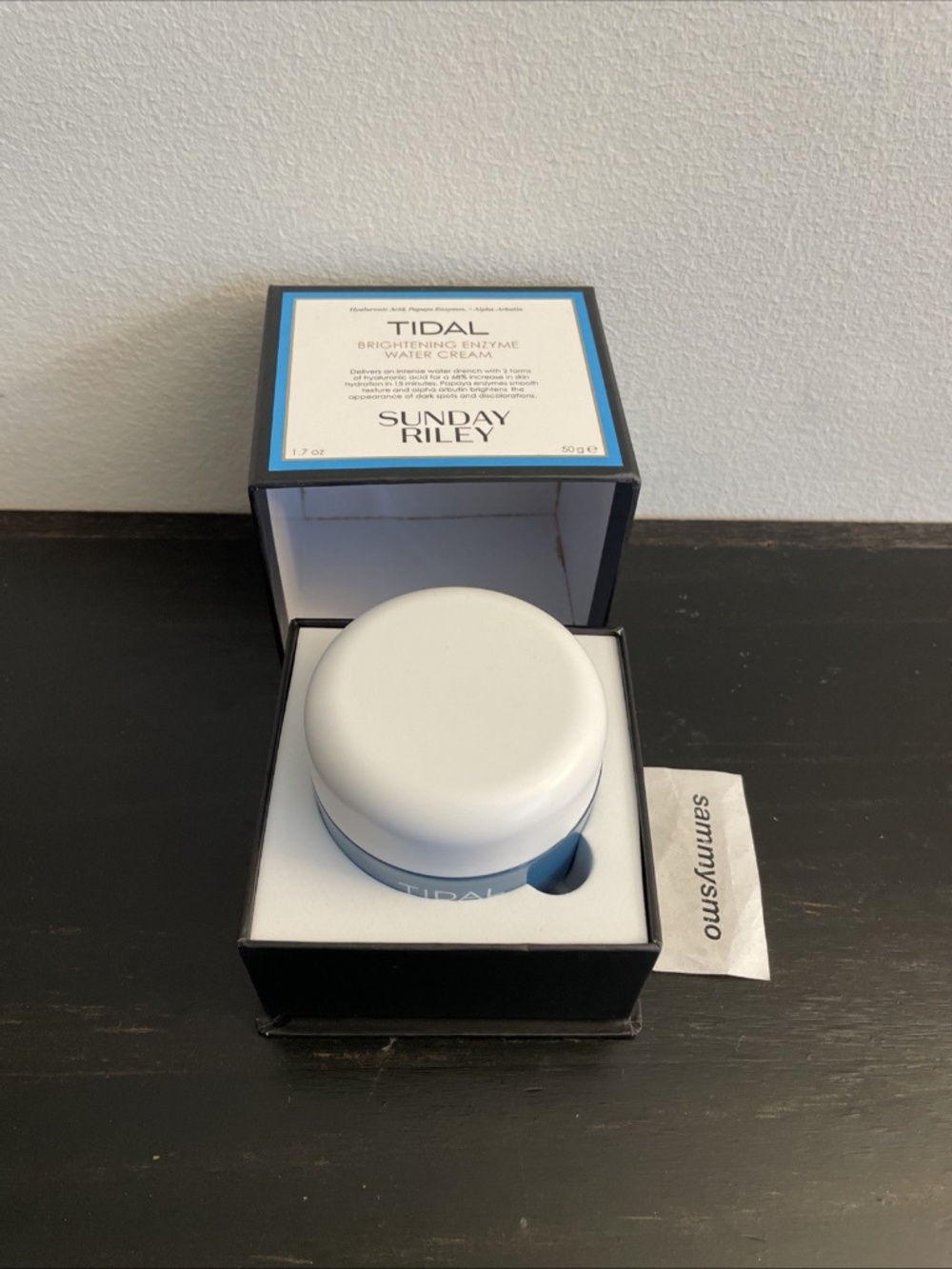 Sunday Riley Tidal Brightening Enzyme Water Cream, 1.7 oz., With Applicator